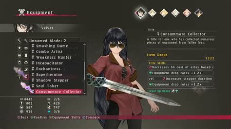 tales of berseria grade bonus.